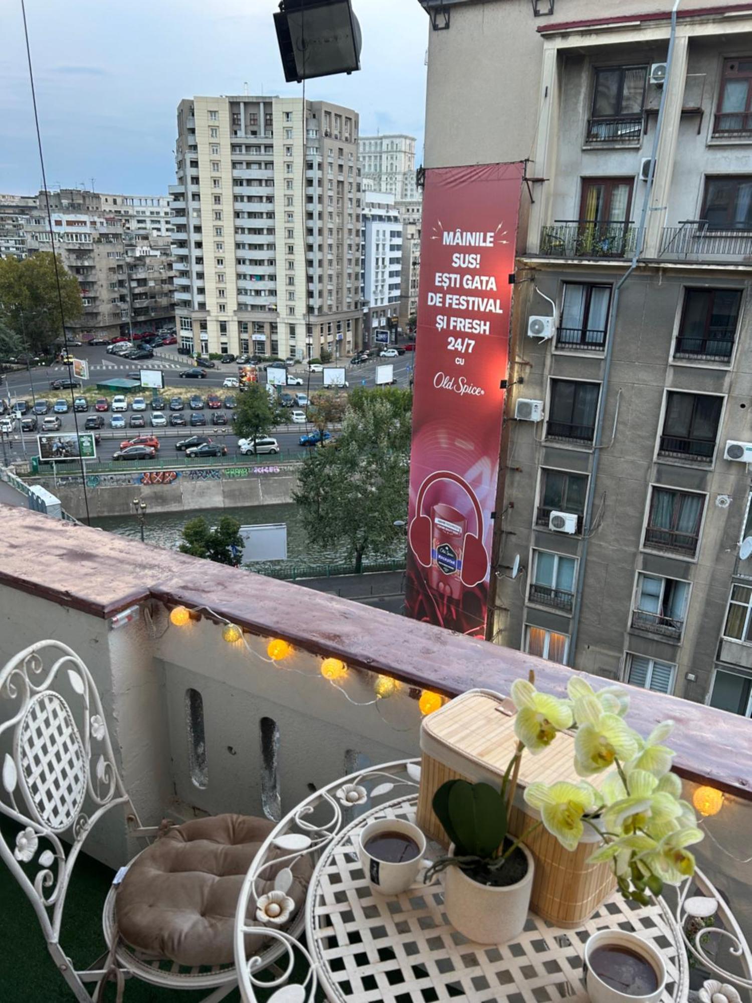 Panoramic Terace Victory Boutique Apartment Bucharest Exterior photo